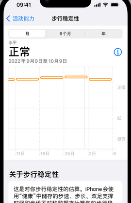 科尔沁右翼前iPhone手机维修如何在iPhone开启'步行稳定性通知'